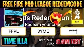 FREE FIRE NEW REDEEM CODE IN TAMIL | FFPL REDEEM CODE