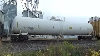 CN Northbound Mixed Train 10/21/23 Spencer, WI