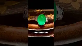 The Ultimate Investment Piece.Jewelryay-New arrivals.18K Gold 11.2ct Emerald Ring #emerald #trending
