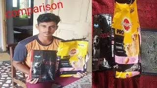 focus drools Vs pedigree pro stater   comparison #pedigree pro #focusdrools#comparison#viral