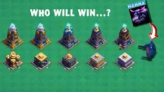 M.O.M.M.A Pekka VS All Builder Hall Defenses Formation | Clashofclans