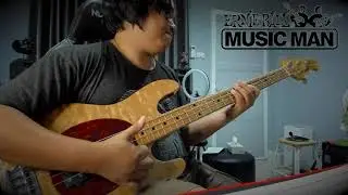 ERNIE BALL/MUSIC MAN 20th Anniversary Sting Ray (1976-1996) (Old Strings) by Keng-Bassist