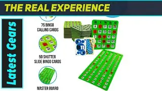 Набор для игры в бинго Regal: идеальное развлечение для всей семьи без лишнего беспорядка!