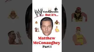 Classic #WWE #Catchphrases  but it&rsquo;s #MatthewMcConaughey Part 1 #Marcus #Comedian #Impressions