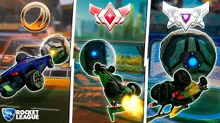 FREESTYLE de CADA RANK no Rocket League!!!
