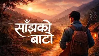 साँझको बाटो – Emotional Nepali Song | Village & Memories