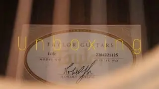Guitarra Taylor 114e Unboxing #taylorguitars #taylor #guitarra #guitar