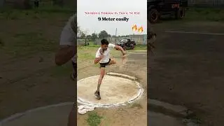 Shotput Throw 9 Meter Best Tips/Trick/Technique/#viral !#policebharti !#mppolice !