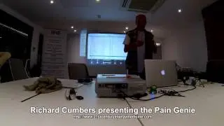Richard Cumbers presenting the Pain Genie : Scenar Technology