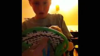 How to string a lacrosse shooting string