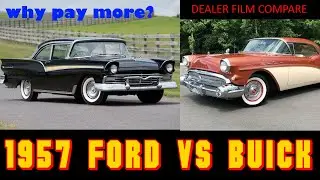 [Фильм дилера] Ford против Buick 1957 года? Зачем платить больше?