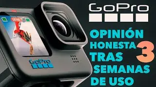 GOPRO HERO 10 BLACK TRAS 3 SEMANAS DE USO