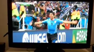 Suarez Uru vs Eng 2-1 19.06.2014