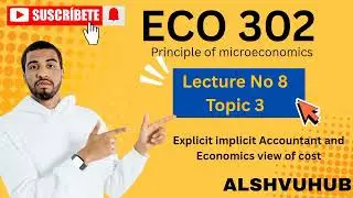 ECO 302 lecture 8 Topic 3 # principle of microeconomics # vu # ALSHVUHUB 