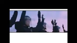 How are themes of conflict encoded in the video to Formation by Beyonce?