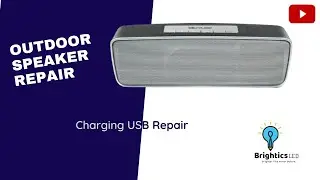 DIY bluetooth speaker repair || Charging problem solution ~ Dead speaker |  Portable speaker repair
