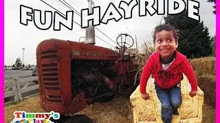 Kids Family Fun Trip to the Farm Halloween Pumpkin Patch Corn Maze Children Activities Kids Toys