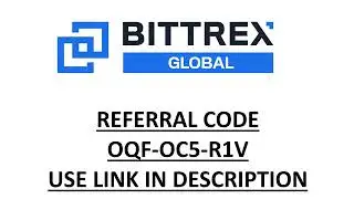 Bittrex Referral Code =  10% Trading fee discount