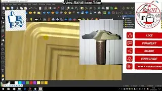 #How to Create & Use Custom tool in#Artcam #Doors Frames #CNC Wood Working #FOR MAKING MOULDING #CNC