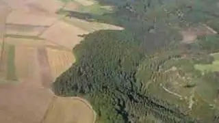 Approaching to Hahn airport (Rheinland-Pfalz)