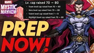 HOW TO PREPARE FOR LEVEL 80! FARM THESE RESOURCES NOW! MARVEL Mystic Mayhem