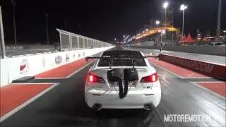 OMG!!! LEXUS ISF - TURBO CRASH