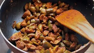 South Indian Style Brinjal Fry | Easy Recipe