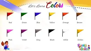 Color Names for Kids &ndash; Interactive Learning with Fun Animations! Best Educational Video for Kids