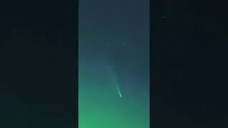 comet C/2023 A3 (Tsuchinshan-ATLAS) #timelapse #comet #nature #space 10/15/24