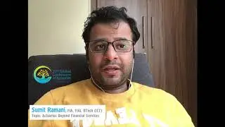 Actuaries beyond financial services Sumit Ramani Logo Topic