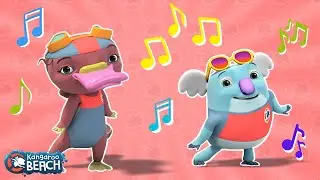Going Swimming! 💃🎶 | Songs for Kids | Kangaroo Beach