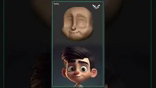 Character face Sculpting process in Zbrush