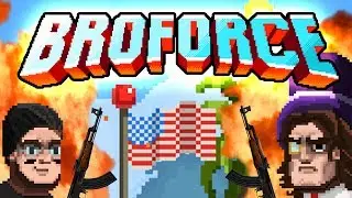 BROFORCE #01 - EXPLOSIONS FOR MURICA! ☆ Let's Play BroForce