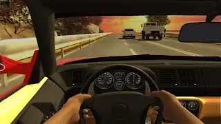 Racing In Car 2 ( OLD Ferrari Overtaking Maximum Speed 272 KM ) Android Gameplay Part 2