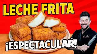 ¡LA LECHE FRITA MÁS CREMOSA Y CRUJIENTE DEL MUNDO‼️¡Tienes que probarla‼️