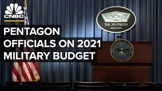 Dept. of Defense news conference on Fiscal Year 2021 budget &ndash; 2/10/2020