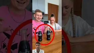 BOTTLE THROUGH TABLE SECRET#magic #magictrickssecret #funny #reaction #funnymagictricks