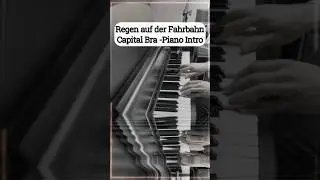 Regen auf der Fahrbahn - Capital Bra (Pianopart) #coversong #pianocover #capitalbra #klaviermusik