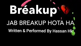 Jab Breakup 💔 Hota Hai 😭 | Breakup Status | Tiktok Breakup Poetry | iMovie Black Screen