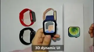 #iwatchseries6 #iwatch #apple  Ak76 Smartwatch *  With gaming and custom wallpaper 😍😎