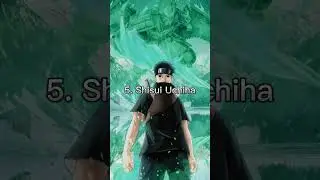 Top 5 Most Strongest Uchiha Members #naruto #fyp #shorts #anime #edit