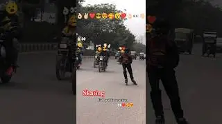 highway skating full public reaction🥰👀👌🏻 #skating #indian #skate #viral #ytshorts @sk8rshantanu