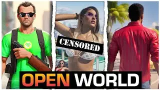 Top 5 New Open World Games For Android 2024 | Best Open World Open World Games