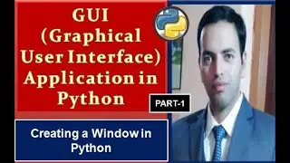 GUI based application in Python | Create a window with title in Python