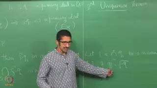 Lecture 34 - Second Uniqueness Theorem, Artinian Rings