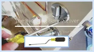 KLEIN OFFSET SCREWDRIVER / #682-6 / THE SPINNING SCREWDRIVER