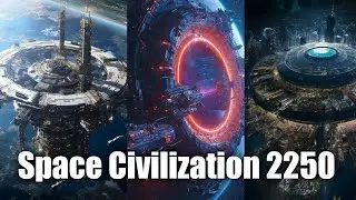 The Future of Space Civilization 2250 | The Ultimate Guide to Space Civilization