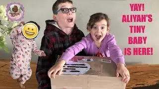 SUPER EXCITING REBORN BABY BOX OPENING! - ALIYAH'S TINY BABY HAS ARRIVED!