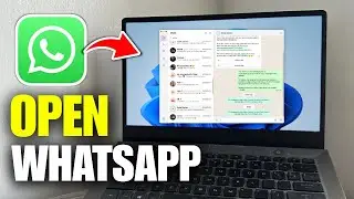 Как открыть WhatsApp на ноутбуке (пошагово)