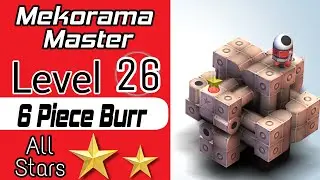 Mekorama - 6Piece Burr, Mekorama Master Level 26, Mekorama gameplay, Mekorama walkthrough, SiGog